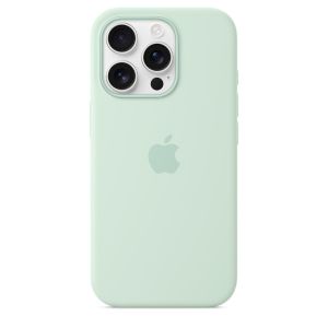 Apple iPhone 16 Pro Silicone Case with MagSafe - Aquamarine