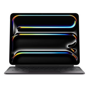 iPad Pro 11-inch snugly encased in the Magic Keyboard for a sleek and professional look.