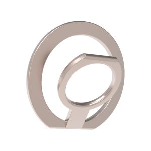 Display of QDOS Snap iPhone MagSafe Ring Holder - Beige Titanium
