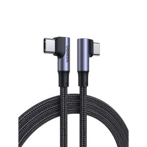 UGREEN USB-C to USB-C 1m Angle Cable - Grey