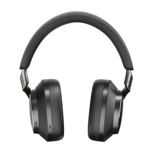 Bowers & Wilkins PX8 Over-Ear Noise Cancelling Headphones - Tan. View from front