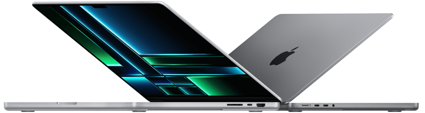 MacBook Pro in silver