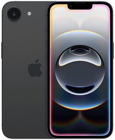 iPhone 16e in Black
