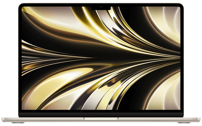 MacBook Air in Starlight