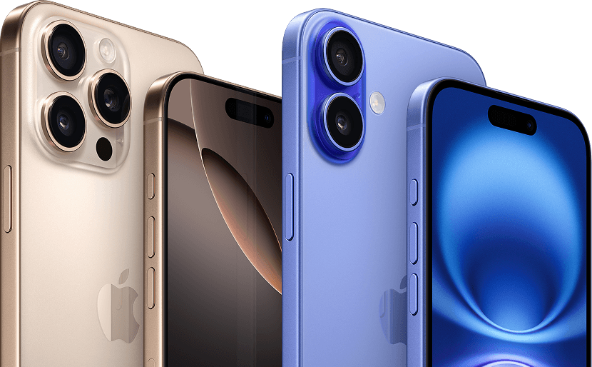 iPhone product range
