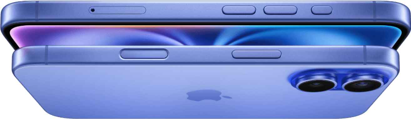 iPhone 16 in Ultramarine