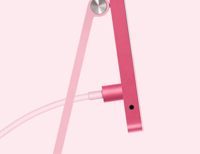 iMac single cable power on