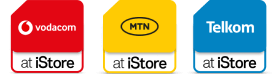 Vodacom, MTN and Telkom contracts at iStore