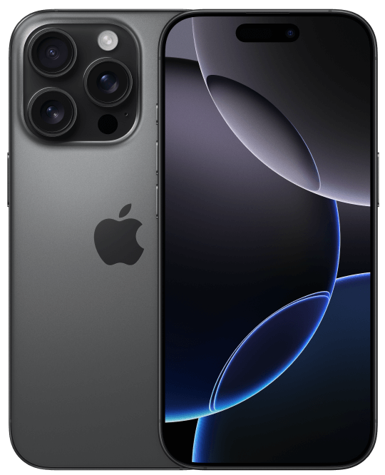 iPhone 16 Pro in Black Titanium