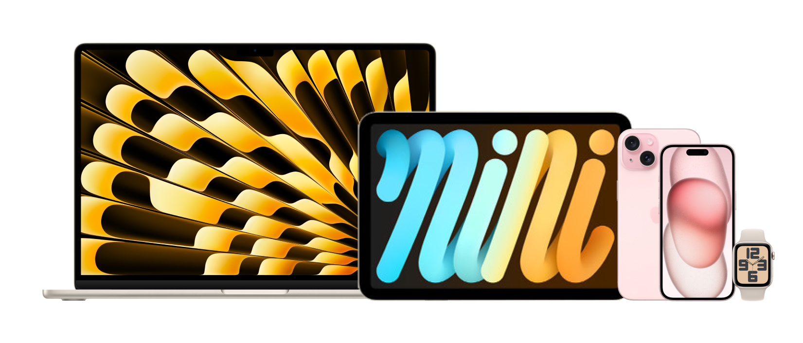Apple Mac range