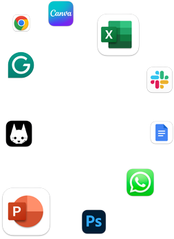 macOS makes all the apps you love fly, like WhatsApp, Google Chrome and Adobe Photoshop