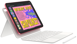 Showcasing iPad, Magic Keyboard Folio and Apple Pencil