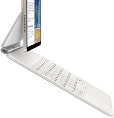 iPad Air attached to Magic Keyboard